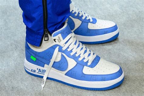 louis vuitton air force 1 blue